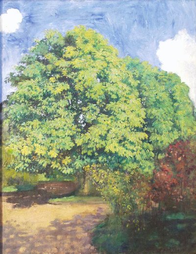 Kastanjebomen door Károly Ferenczy